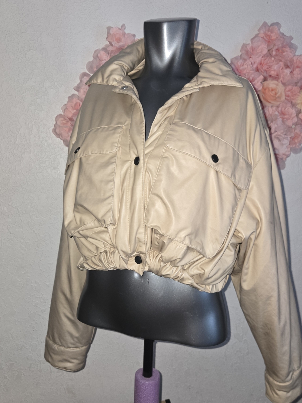 LABIJOU Beige Puffer Jacket